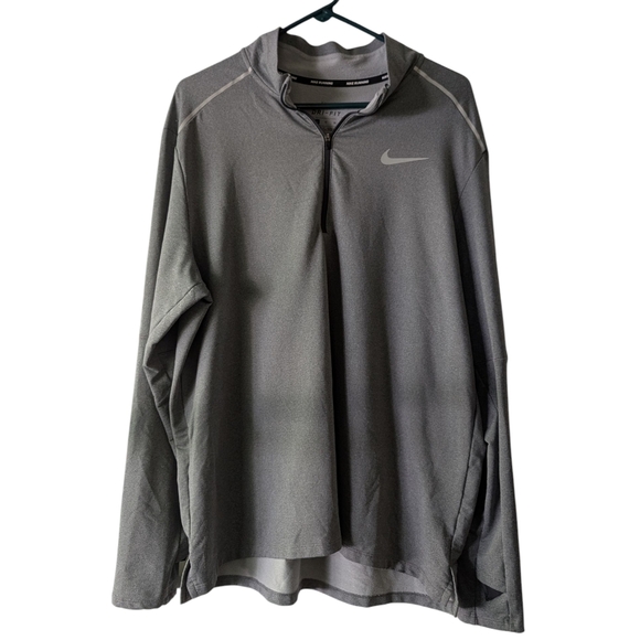 Nike Other - Nike Running Men's Performance Quarterzip Jacket in Gray XL